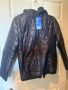 Lightweight Puffer Jacket with Hood